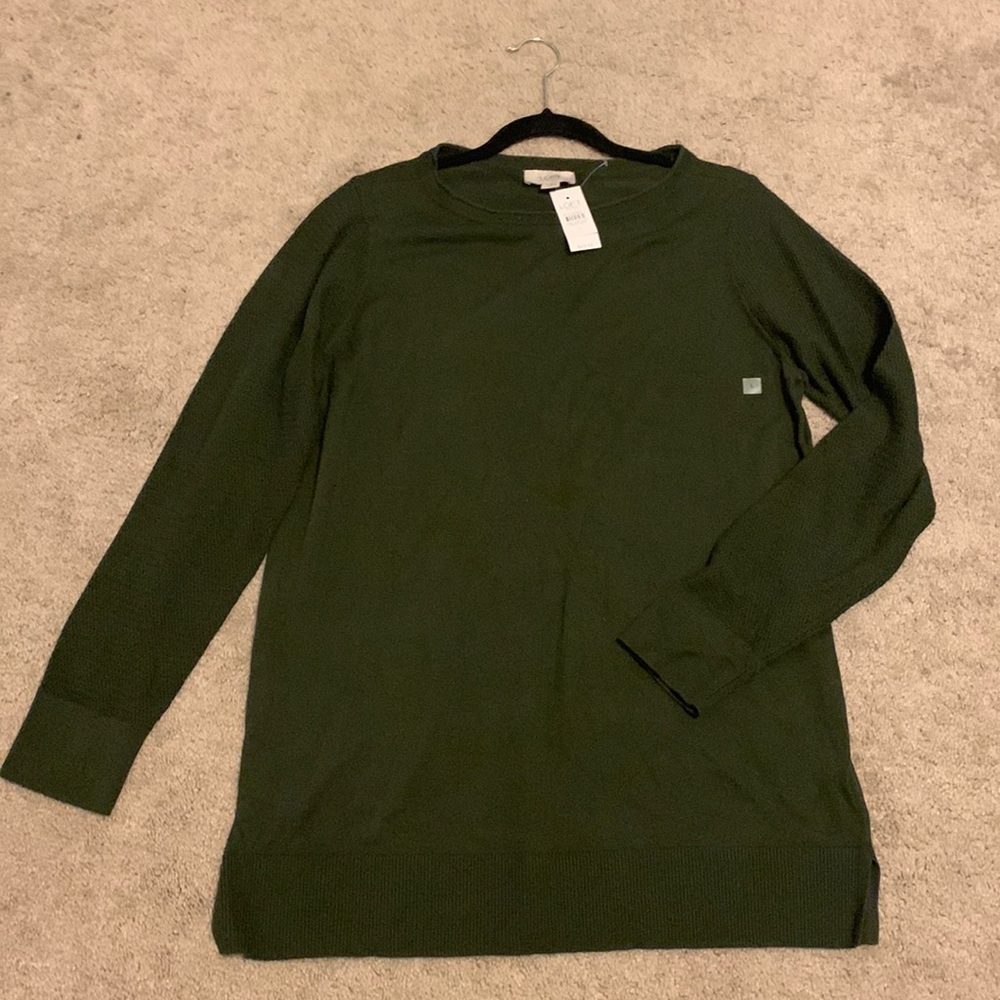 LOFT Green Sweater
